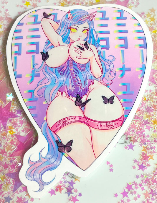 Yunikōna 5 Inch Sticker