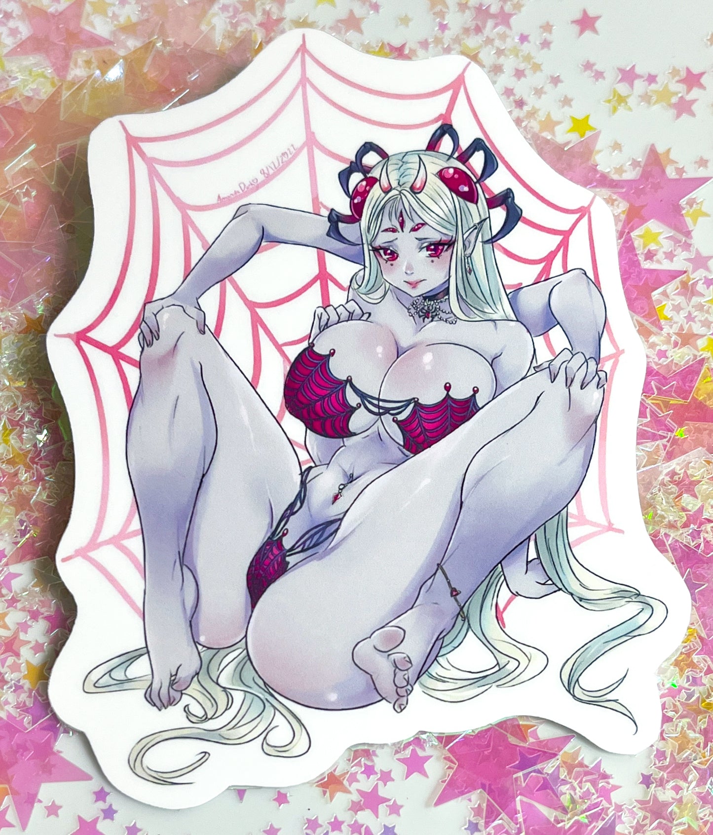 Kumoka Spider Queen 5 Inch Sticker