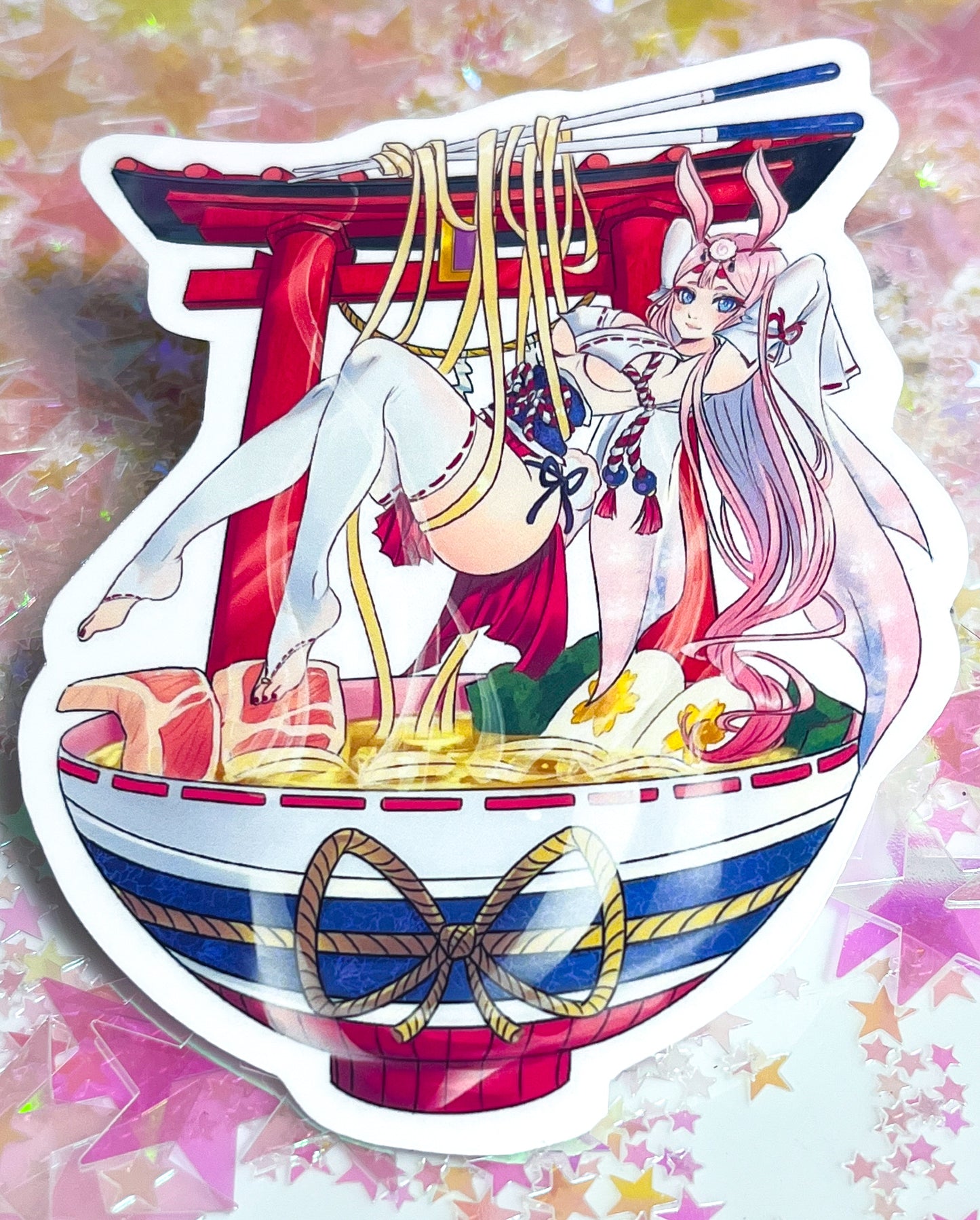 Akari Sakura 4 Inch Sticker