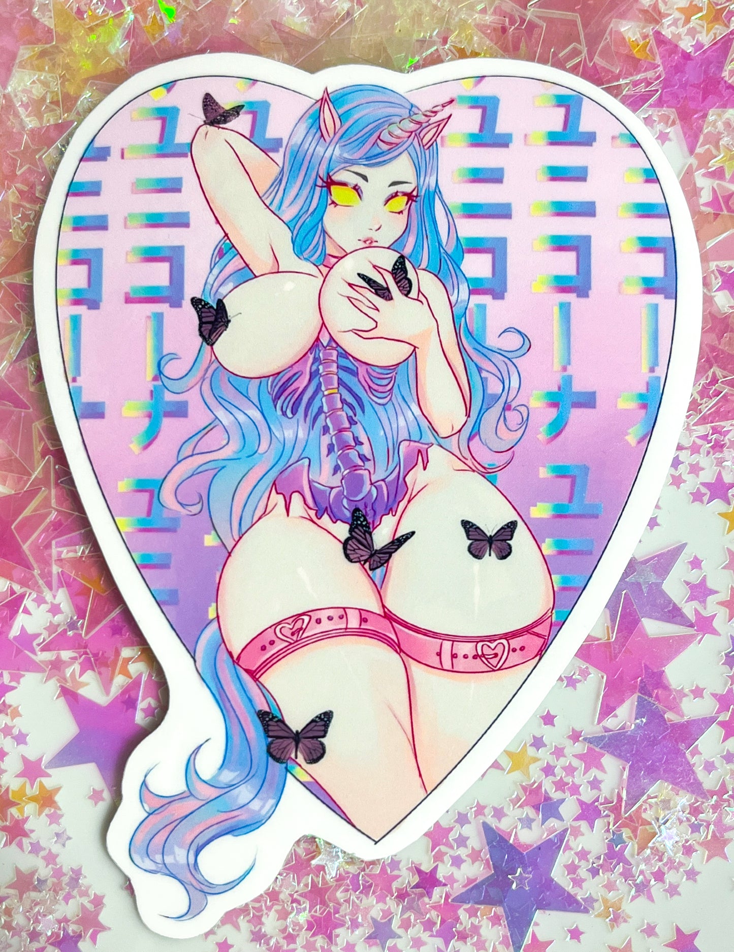 Yunikōna 5 Inch Sticker