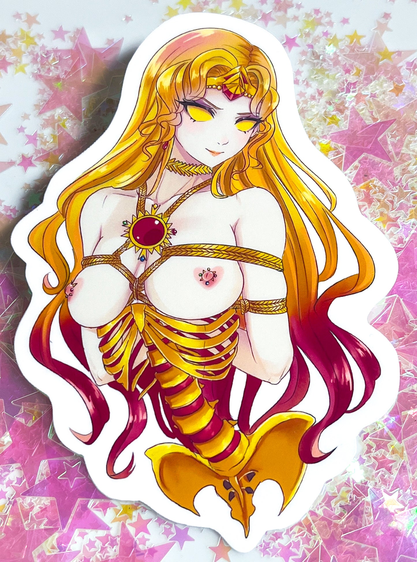 Sailor Galaxia 5 inch sticker