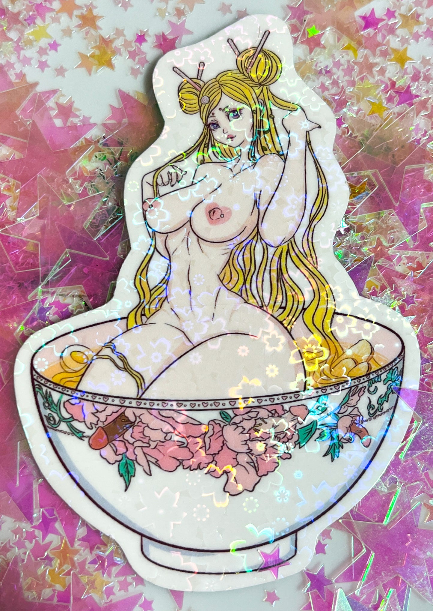 Ramen-Chan 4 Inch Sticker