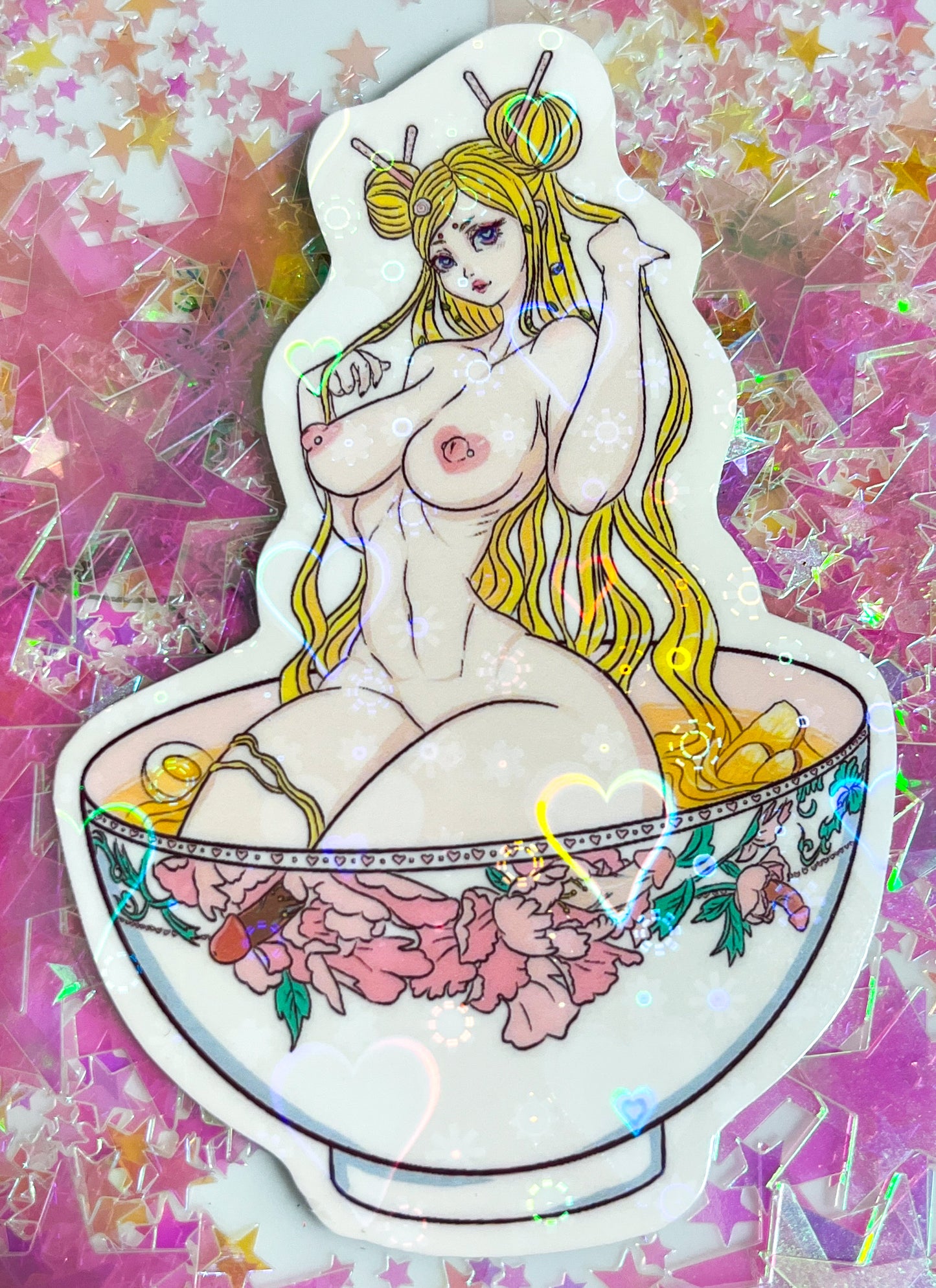 Ramen-Chan 4 Inch Sticker