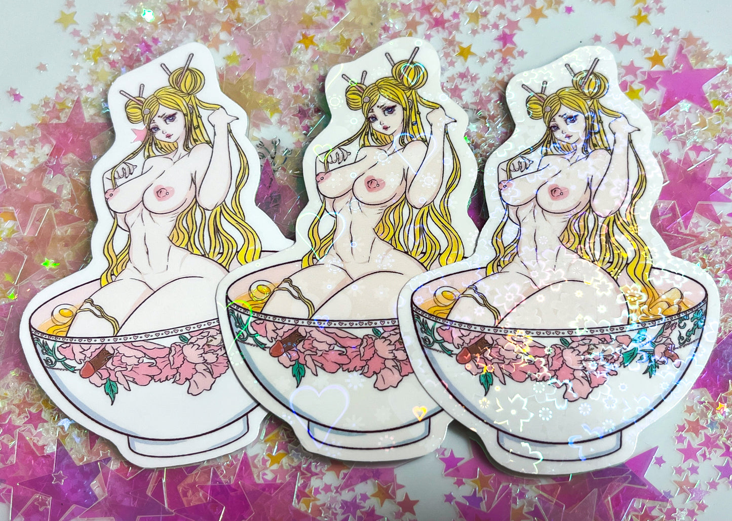 Ramen-Chan 4 Inch Sticker