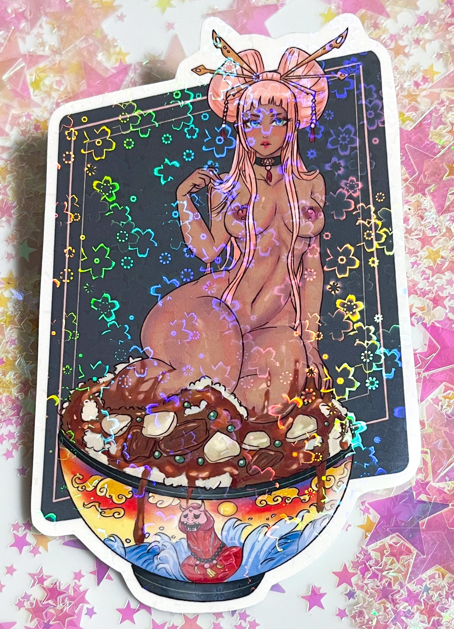 Curry-Chan 5 Inch Sticker