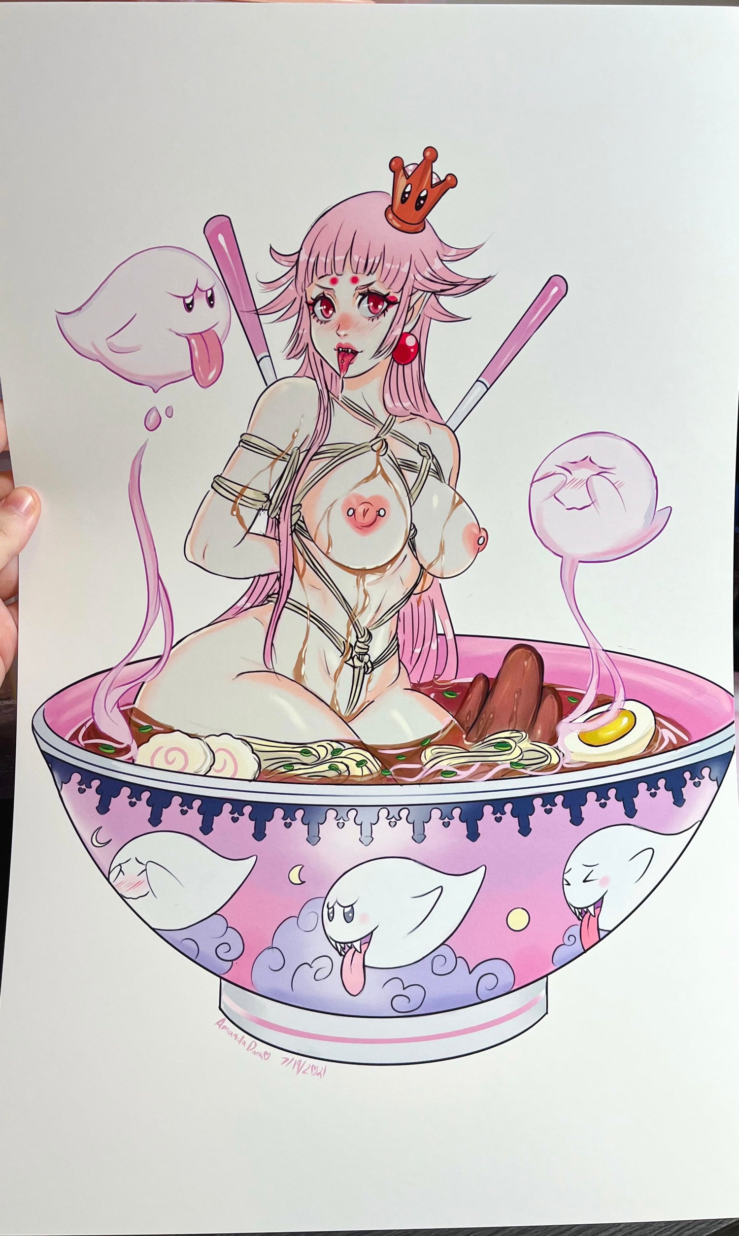 Boosette Ramen 12x18 Print - Amanda Darko Artistry