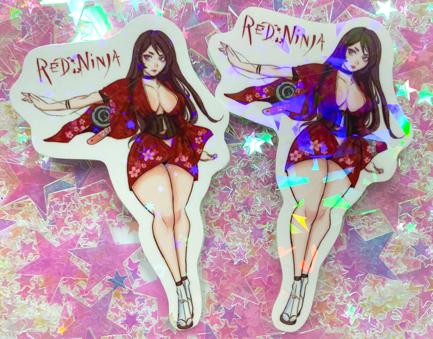 Kurenai 3 Inch Sticker - Amanda Darko Artistry