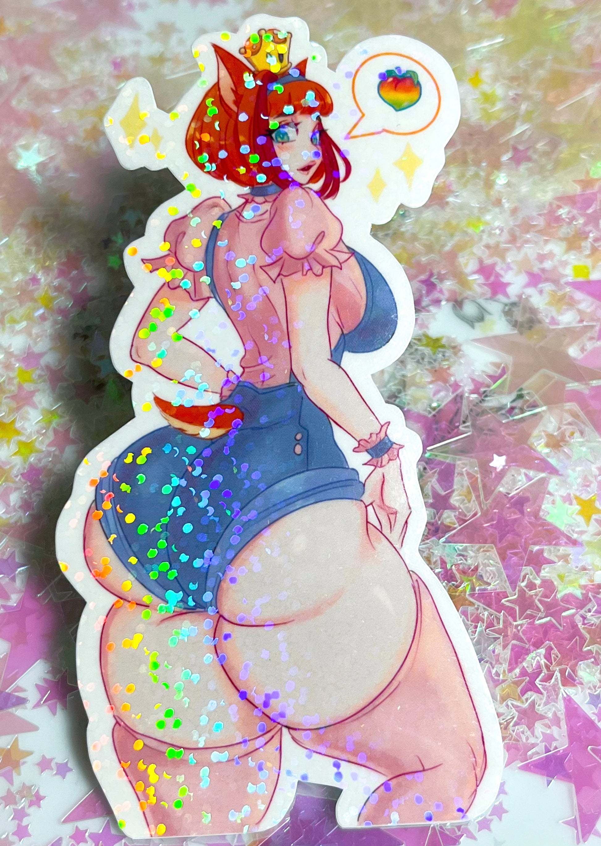 Crashette 4 Inch Sticker - Amanda Darko Artistry