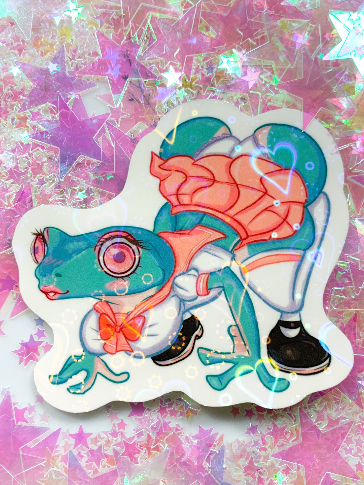 Frog-Chan 3 Inch sticker - Amanda Darko Artistry