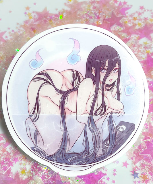 Sadako 4 Inch Sticker - Amanda Darko Artistry