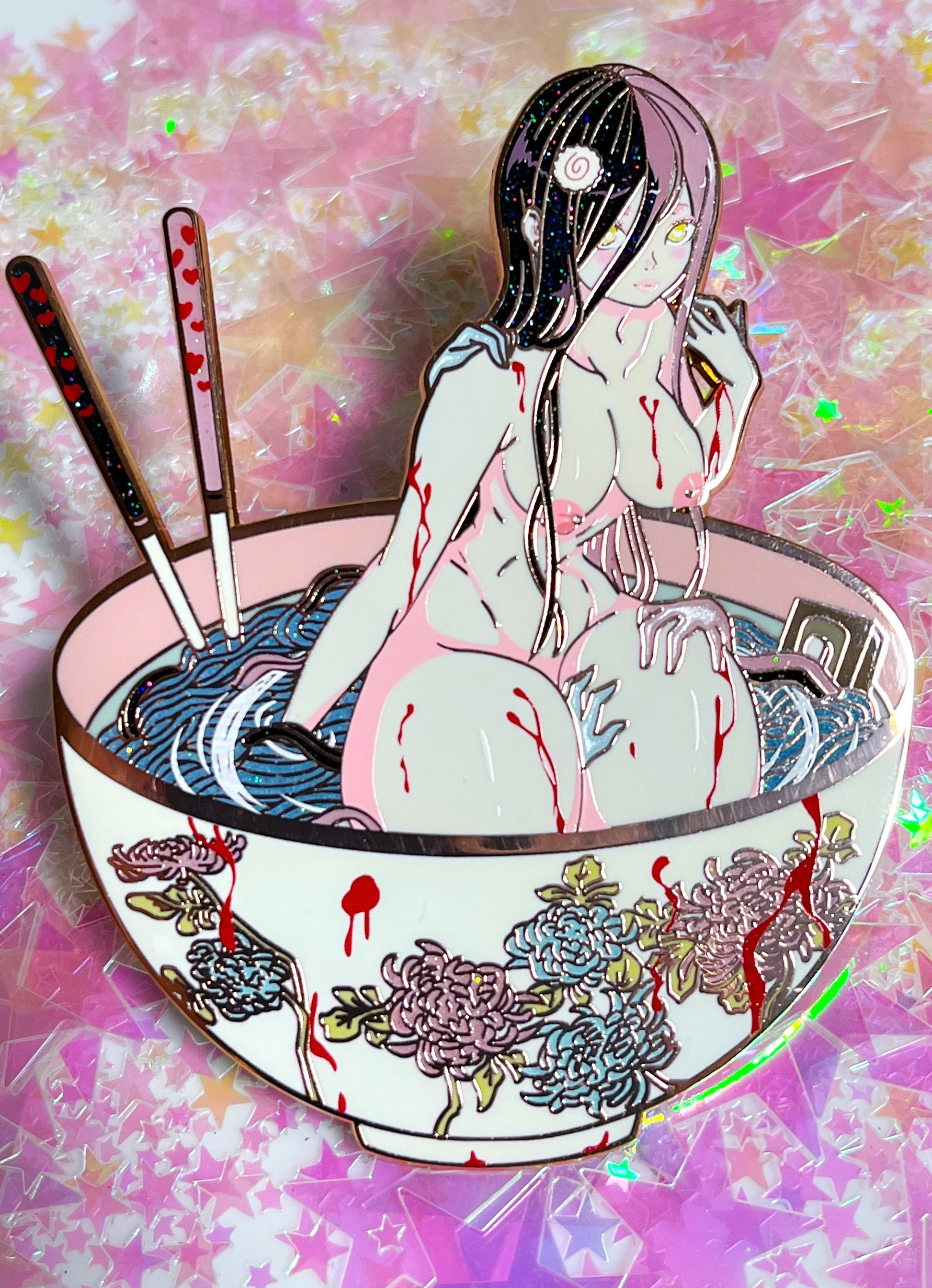 LE Ringu Ramen 2.0 Pin - Amanda Darko Artistry