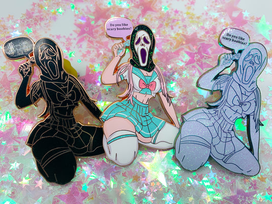 LE Scream-Chan Pins - Amanda Darko Artistry