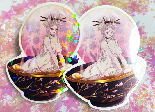 Princess Udon 4 Inch Sticker - Amanda Darko Artistry