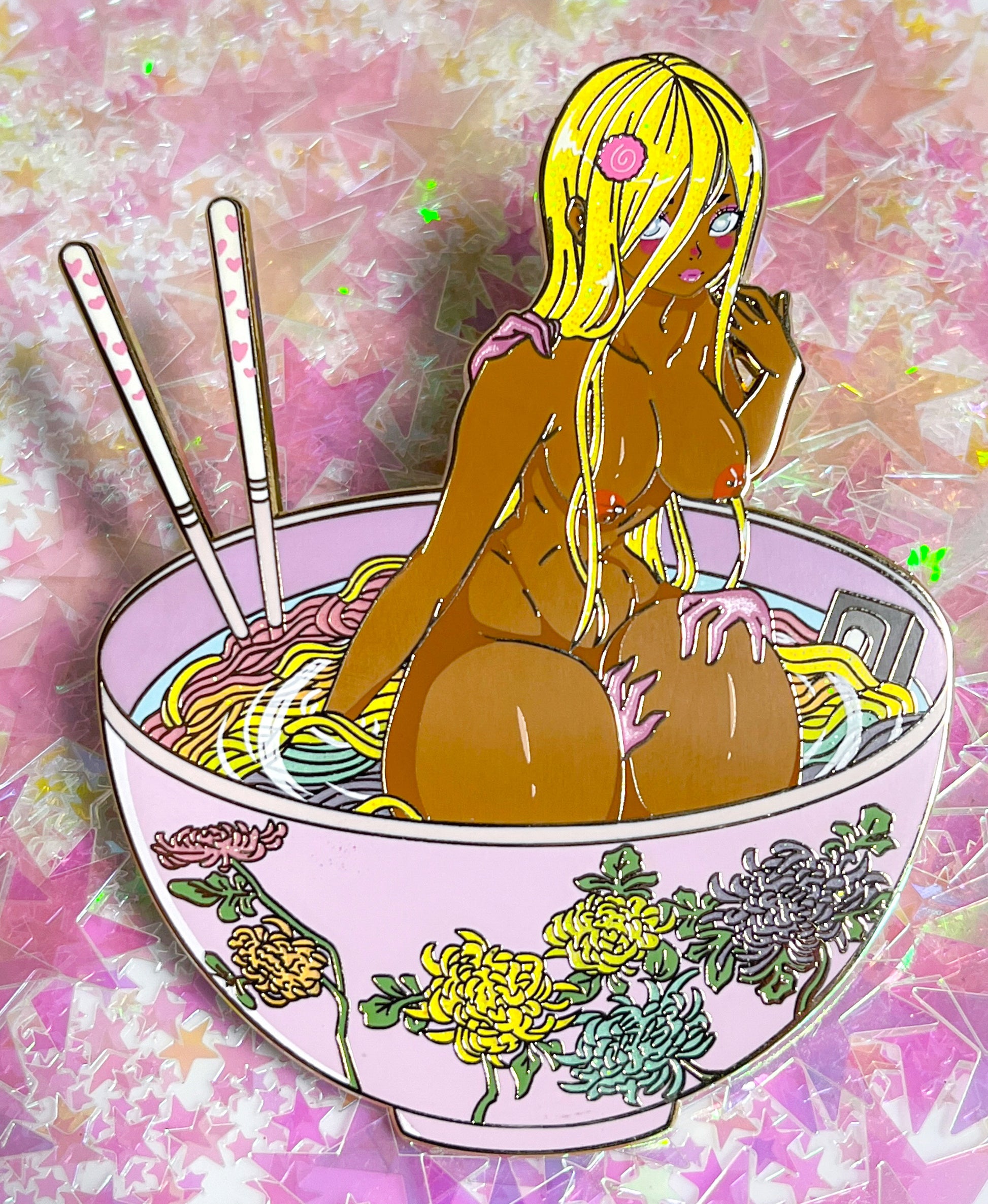 LE Ringu Ramen 2.0 Pin - Amanda Darko Artistry