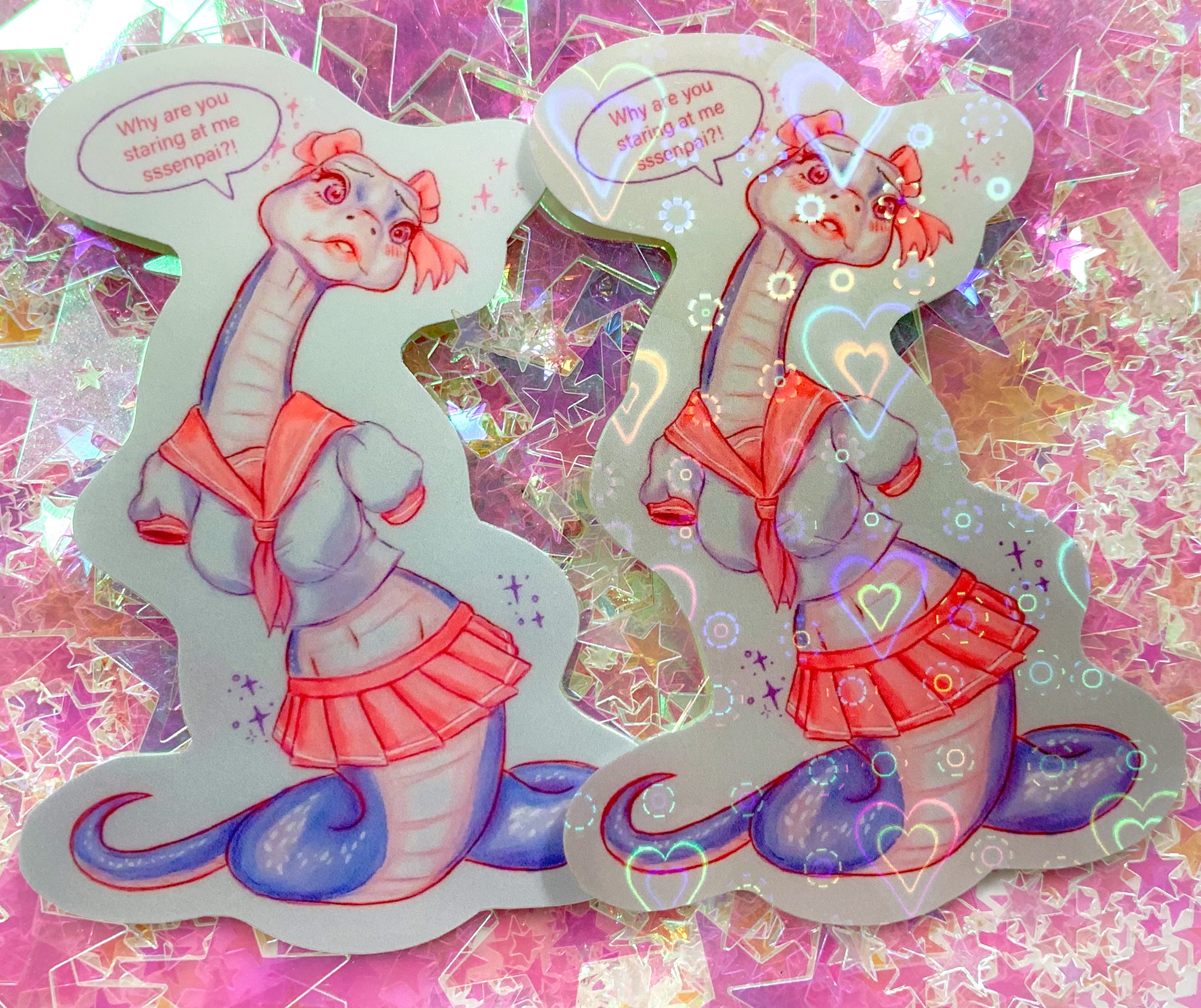 Snake-Chan 3 Inch Sticker - Amanda Darko Artistry