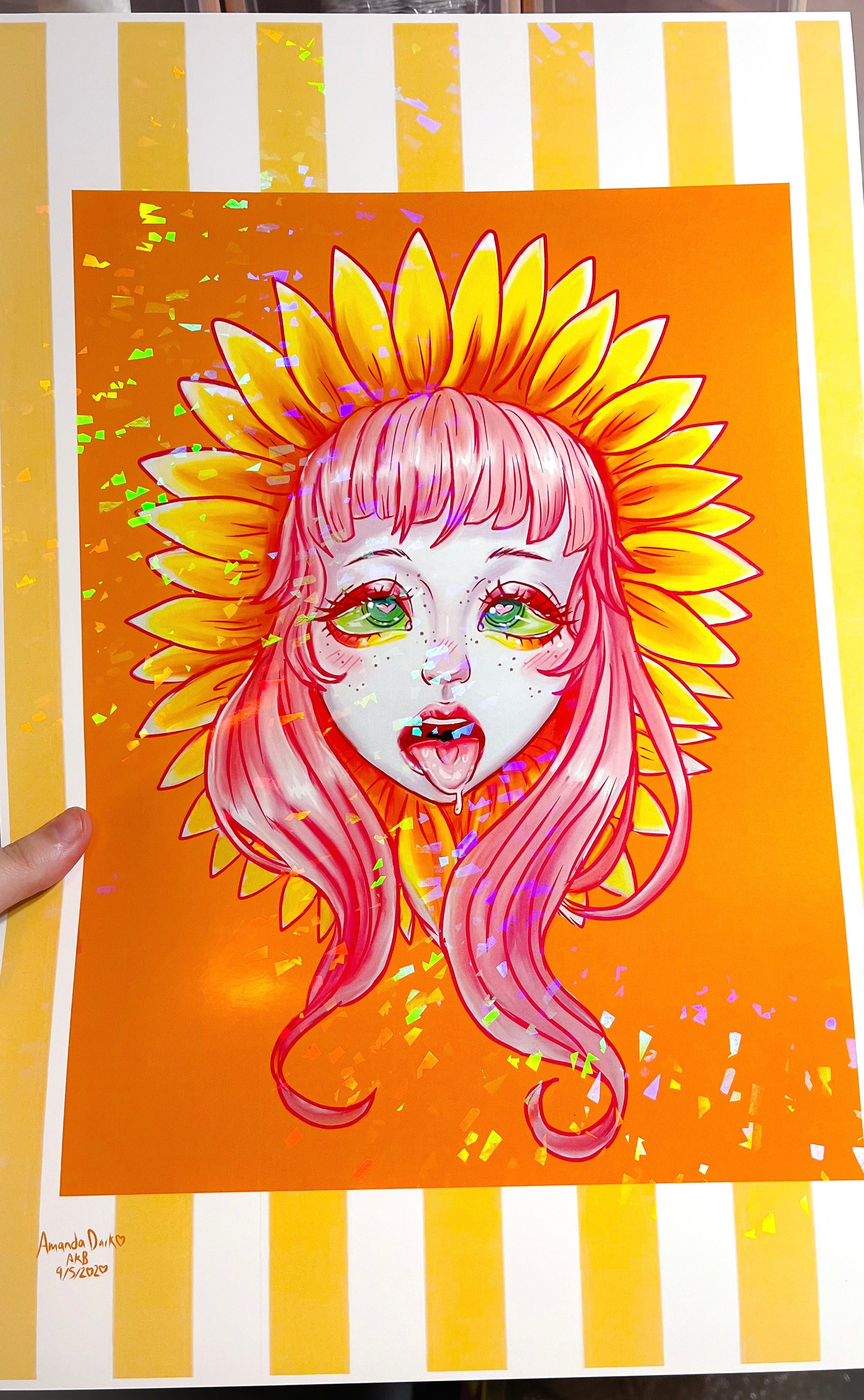 Sunflower 12x18 Print - Amanda Darko Artistry