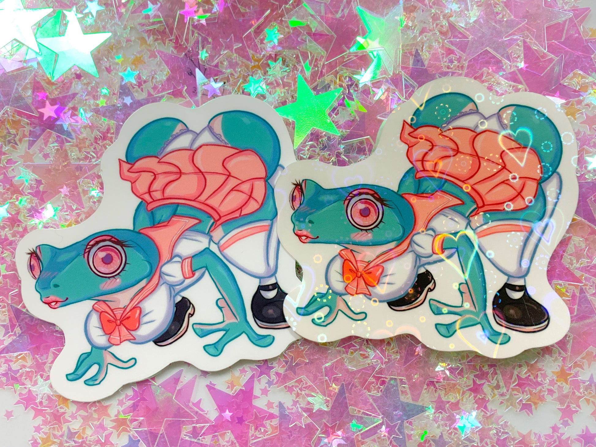 Frog-Chan 3 Inch sticker - Amanda Darko Artistry